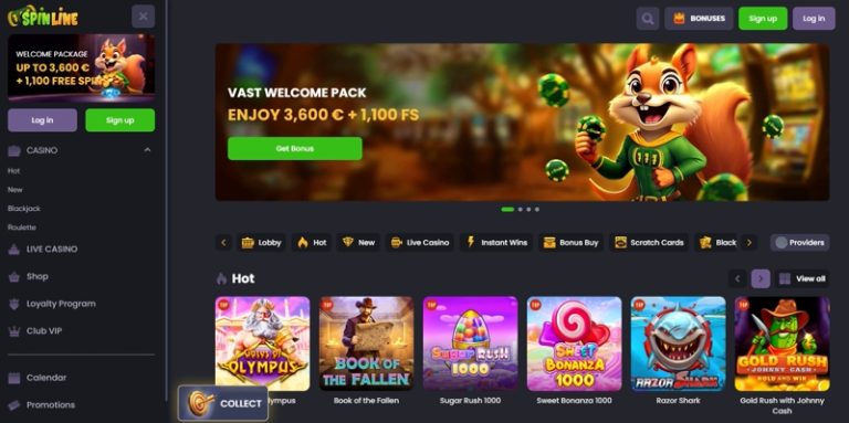 Spinline Casino - Αξιολόγηση, Μπόνους και Κουλοχέρηδες στην Ελλάδα 2026