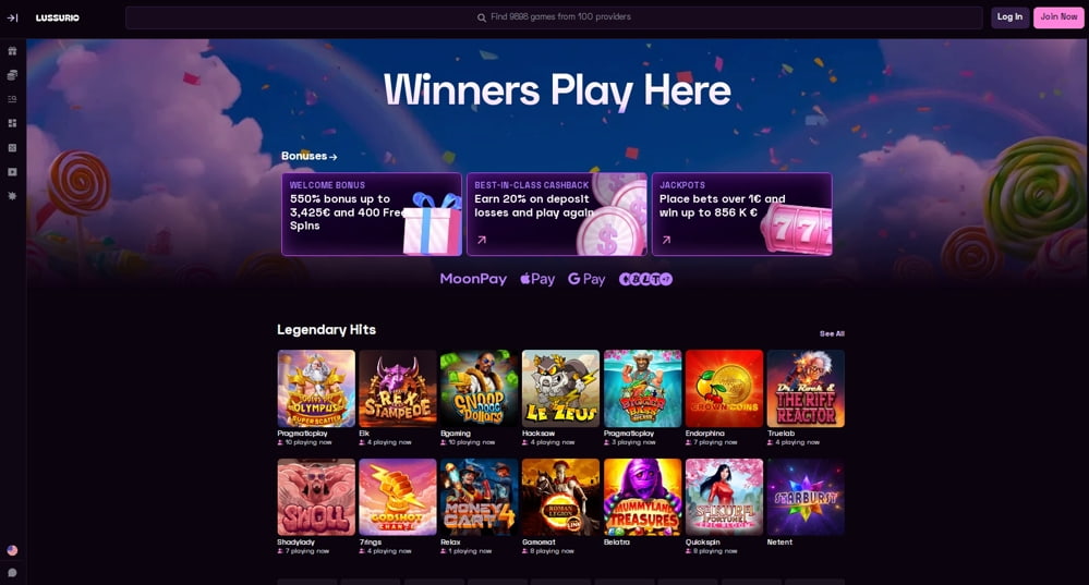 Lussurio Casino Το No-KYC Καζίνο της Χρονιάς