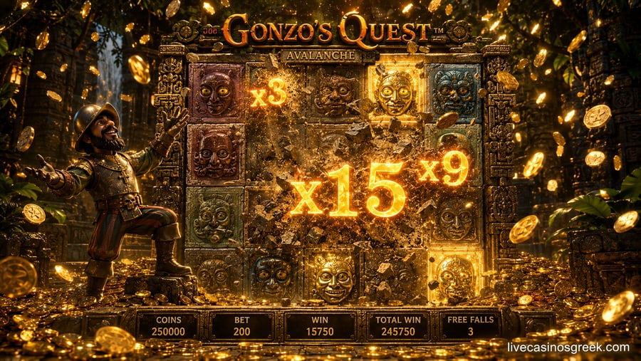 Gonzo's Quest: Η Απόλυτη Τεχνική Ανάλυση του Μηχανισμού Avalanche