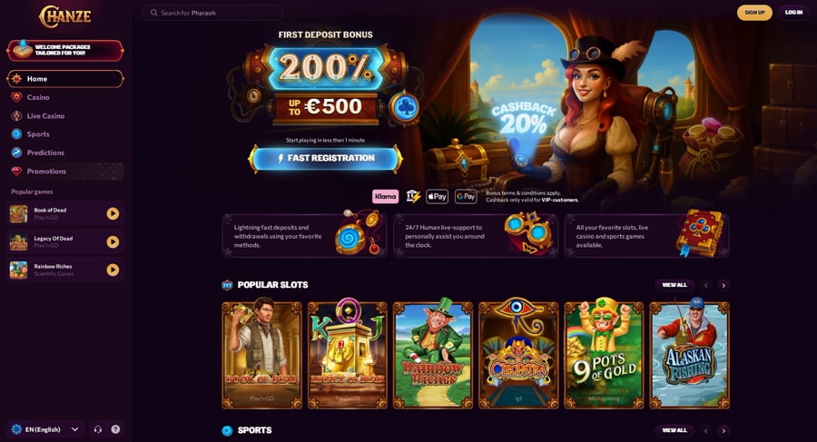 Αξιολόγηση Chanze Casino Όρια & Κρυφές Παγίδες